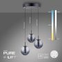 Paul Neuhaus PURE E-Infinity 2222-15 lampa wisząca 3x7W/LED 520lm 2200-5000k ip20