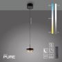 Paul Neuhaus PURE FALLING RINGS 2503-18 lampa wisząca 1x8W/LED 310lm 2200-5000k ip20