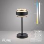 Paul Neuhaus PURE FALLING RINGS 4503-18 lampka stołowa 1x8W/LED 310lm 2200-5000k ip20