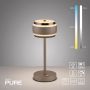 Paul Neuhaus PURE FALLING RINGS 4503-97 lampka stołowa 1x8W/LED 310lm 2200-5000k ip20