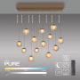 Paul Neuhaus PURE POPUP 2590-97 lampa wisząca 13x3W/LED 3050lm 2200-5000k ip20