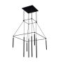 Antigo Alha 9010 lampa wisząca 8x40W/G9 IP20