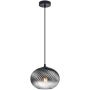 Italux Alias PND-3665-1-BK-SG lampa wisząca 1x40W/E27   IP20