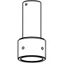 Norlys Akcesoria 3061W redukcja long Ø60/Ø50