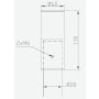 Norlys Akcesoria 3070B redukcja Ø50/Ø60
