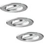Polux SUN 305268 downlight wpuszczany 1x3,5W/GU10 IP20 3000K