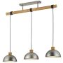Trio DELHI 303400367 lampa wisząca 3x42w/e27   ip20