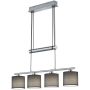 Trio GARDA 305400411 lampa wisząca 4x28w/e14   ip20