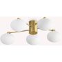 Ideal Lux HERMES 316697 lampa sufitowa 5x28W/G9   ip20