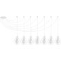Sigma Lighting AURA 31098 lampa wisząca 7x60W/E27  