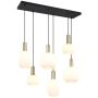 Trio DIVA 319800608 lampa wisząca 6x10w/e27   ip20