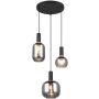 Trio DIVA 319830332 lampa wisząca 3x10w/e27   ip20