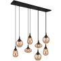 Trio LUMINA 317000813 lampa wisząca 8x40w/e14   ip20