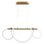 Polux EMMA 327987 lampa wisząca 1x38W/LED 4450lm 4000K IP20
