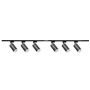 Polux LONDON 327932 zestaw szynowy 6x10W/GU10 IP20