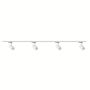 Polux MILANO 327864 zestaw szynowy 4x10W/GU10 IP20