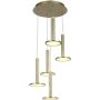 Italux Oliver  MD17033012-5A GOLD lampa wisząca 5x60W/LED 3360lm 3000K IP20
