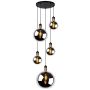 Lucide JULIUS 34438/05/65 lampa wisząca 5x40w/e27   ip20