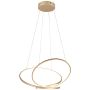 Trio DARVIN 349119179 lampa wisząca 1x52w/led 6700lm 2300+3000+4000k ip20