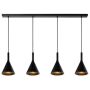Lucide GIPSY 35410/04/30 lampa wisząca 4x25w/e27   ip20