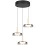 Trio CELESTE 354930332 lampa wisząca 3x22.5w/led 750lm 3000k ip20