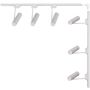 Zuma Line ZESTAW SZYNOPRZEWODY 3576 reflektory+szyna 6x35W/GU10   ip20