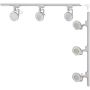 Zuma Line ZESTAW SZYNOPRZEWODY 3580 reflektory+szyna 6x15W/GU10_ES111   ip20