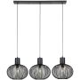 Trio GILA 365700332 lampa wisząca 3x10w/e27   ip20