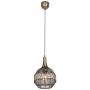 Trio SORAYA 365430104 lampa wisząca 1x10w/e27   ip20