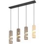 Trio STREAM 364000417 lampa wisząca 4x10w/gu10   ip20