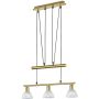 Trio LEVISTO 371010308 lampa wisząca 3x40w/e14 400lm 3000k ip20