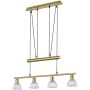 Trio LEVISTO 371010408 lampa wisząca 4x40w/e14 400lm 3000k ip20