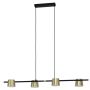 Eglo ALTAMIRA 39985 lampa wiszaca 4x4.6W/GU10|LED  IP20