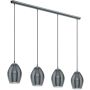 Eglo ESTANYS 39566 lampa wisząca 4x60W/E27 IP20 