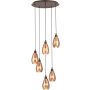 Eglo SIRACUSA 39508 lampa wisząca 6x60W/E27 IP20 