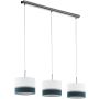 Eglo SPALTINI 39555 lampa wisząca 3x60W/E27 IP20 
