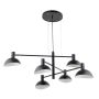 Sigma Lighting Artis 40531 lampa wisząca 6x40W/E14 IP20