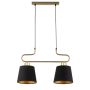 Sigma Lighting Volutto 40645 lampa wisząca 2x15W/E27 IP20