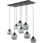 TK Lighting CUBUS GRAPHITE 4113 lampa wisząca 8x60W/E27  