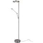Trio BARRIE 424210307 lampa podłogowa 2x38w/led 4000lm+600lm 2700+4000k ip20