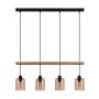 Eglo COOLMONT 43368 lampa wisząca 4x40W/E14 IP20