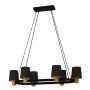 Eglo EDALE 43782 lampa wisząca 6x40W/E27 IP20