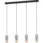 Eglo PRESTWICK 3 43598 lampa wisząca 4X40W/E27 IP20
