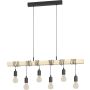 Eglo TOWNSHEND 43513 lampa wisząca 6x60w/e27   ip20
