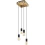 Eglo WOOTTON 43591 lampa wisząca 4X40W/E27 IP20