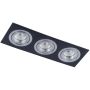 Italux Mooty BL  MQ71805-3AB downlight wpuszczany 3x50W/GU5,3   IP20