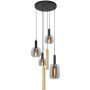 Lucide JOANET 45494/16/96 lampa wisząca 4x40w/e27   ip20