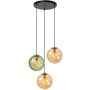 Lucide MONSARAZ 45493/03/33 lampa wisząca 3x40w/e27   ip20