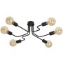 Emibig HARMONY 6 BLACK 466/6 lampa sufitowa 6x15W/E27 IP20