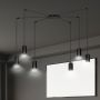 Emibig TRAKER 6 BL/BLACK 524/6 lampa wisząca 6x30W/GU10 IP20